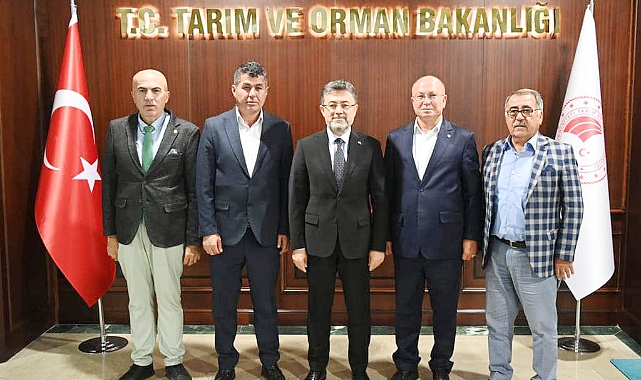Başkan Bayram Karaman'ın Sorunlarını Bakan Yumaklı'ya İletti