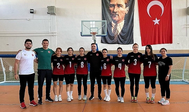 Kadın Goalball Milli Takımı Karaman'da Kampa Girdi