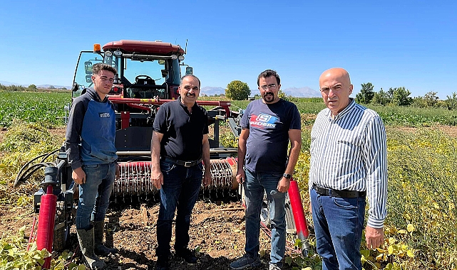 Karaman'da Fasulye Hasadı Başladı