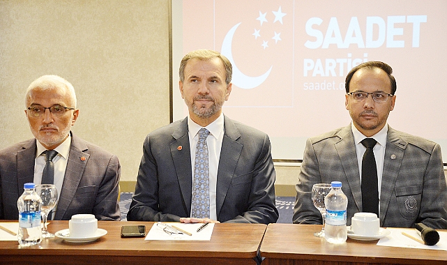 Saadet Partisi Parti Genel Sekreteri Doğan Basınla Buluştu