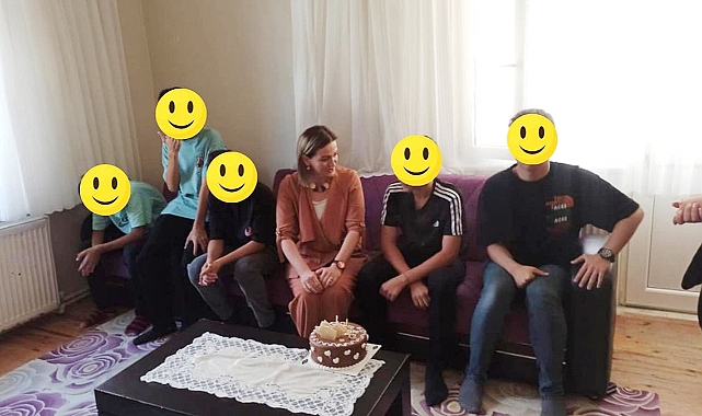 Sevgi Evlerindeki Çocuklara Doğum Günü Sürprizi