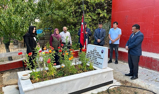 Başyayla'nın Yeni Kaymakamı Karlıca'dan Şehit Ailesine Ziyaret