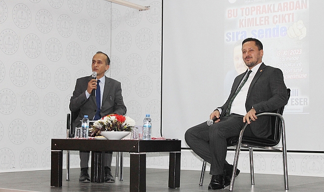 ‘Bu Topraklardan Kimler Çıktı’ Projesinin Onur Konuğu Vekil Eser Oldu
