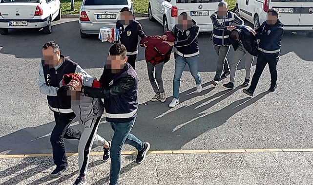 Karaman'da Motosiklet Çalan 4 Şüpheli Tutuklandı