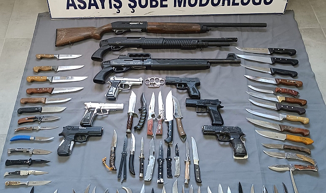 Karaman Polisinin Bir Haftada Ele Geçirdikleri Şaşırttı