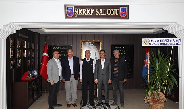 Ticaret ve Sanayi Odası'ndan Alkan'a Hayırlı Olsun Ziyareti