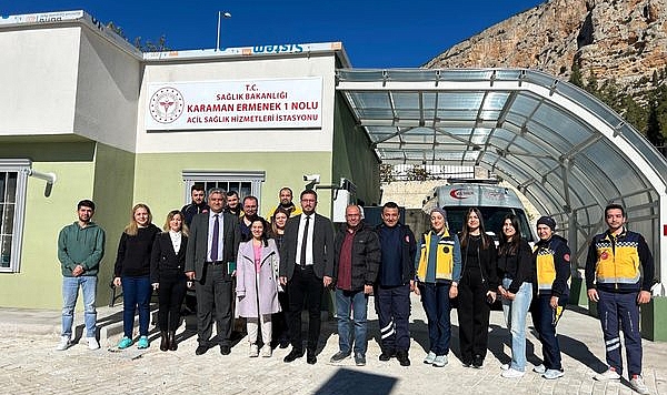 Başkan Özçelik, Sağlık Hizmetleri İstasyonlarını Ziyaret Etti