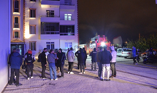 Karaman'da 7 Katlı Bir Binada Çıkan Yangın Söndürüldü