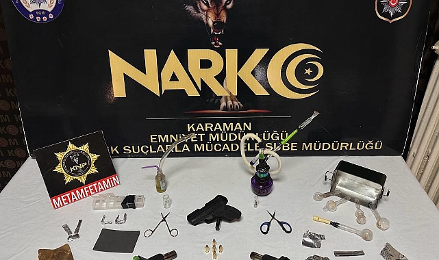 Karaman'da Uyuşturucu Operasyonunda 4 Şüpheli Tutuklandı