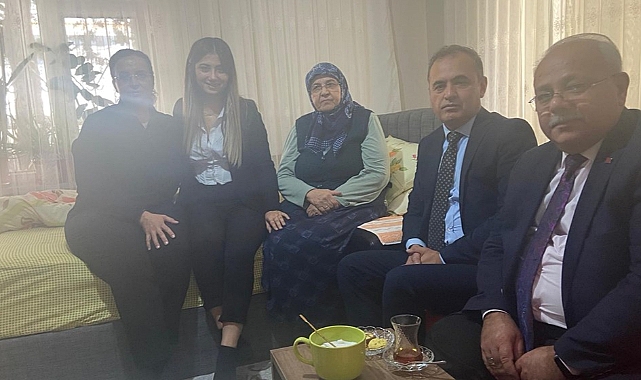 Şehit Öğretmenlerin Aileleri Ziyaret Edildi