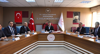 Evde Sağlık Hizmetleri İl Değerlendirme Komisyon Toplantısı Yapıldı