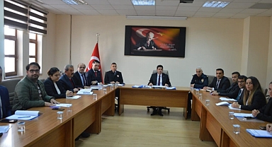 İlçe İdare Şube Başkanları Toplantısı Yapıldı