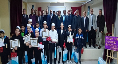 İmam Hatip Ortaokullarının Mesleki Yarışma İl Birincileri Belli Oldu