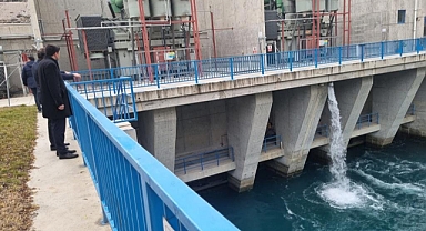 Kaymakam Erdoğan Ermenek HES Barajı İşletme Müdürlüğünü Ziyaret Etti