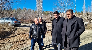 Kaymakam Erdoğan Yol Çalışmalarını İnceledi