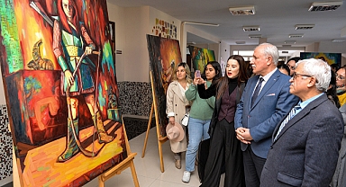 KMÜ'de 'Geçmişin Gölgesinde Yitik Kadınlar' Solo Resim Sergisi