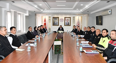 Seçim Öncesi Karaman'ın Güvenliği Ve Asayişi Ele Alındı