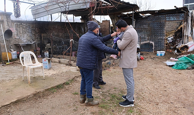 Kaymakam Kaya'dan Geçmiş Olsun Ziyareti