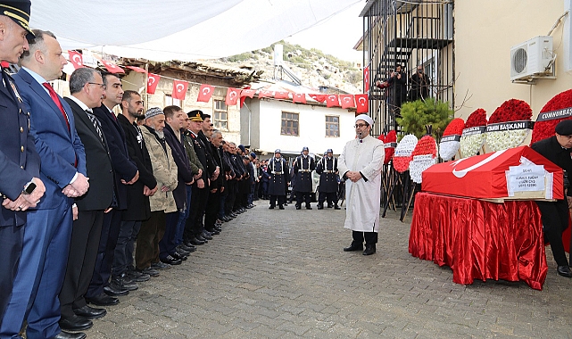 Başkan Kalaycı Şehidimizin Cenazesine Katıldı