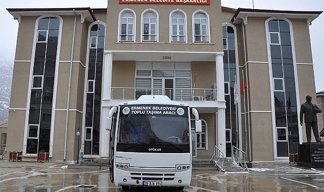 Ermenek Belediyesinden Öğrencilere Toplu Taşıma Hizmeti