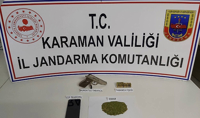 Ermenek Jandarmasından Kaçakçılık Operasyonu