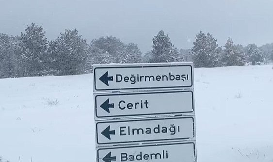 Karaman'da 12 Köyün Merkezle Ulaşımı Kesildi
