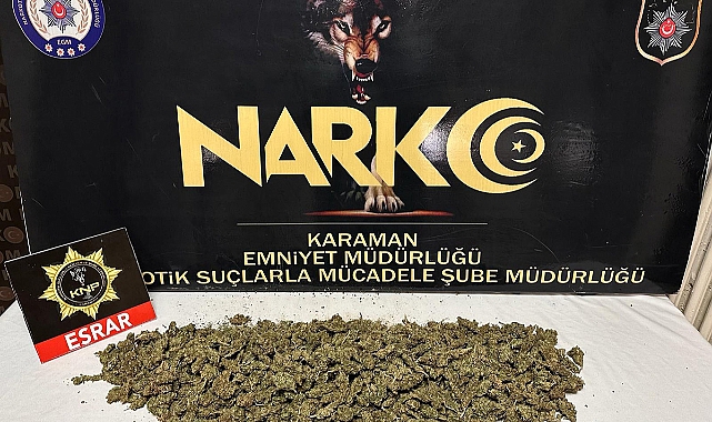 Karaman'da Uyuşturucuya Da Silah Kaçakçılığına Da Af Yok