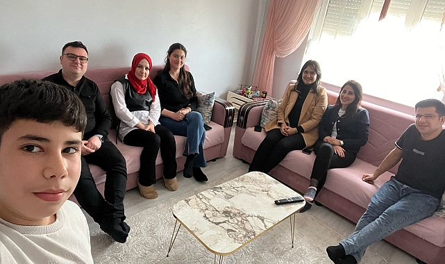 Kazımkarabekir'de Öğrencilere Evlerinde Destek Sürüyor