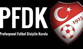 Kırmızı Grupta 4 Takım PFDK'da