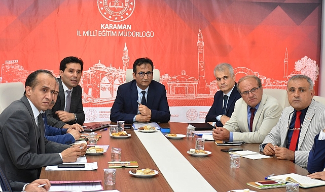İl Müdürü Çalışkan, İlçe Milli Eğitim Müdürleriyle Bir Araya Geldi