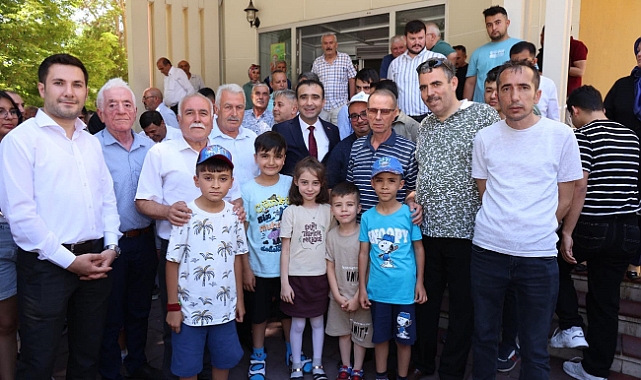 Başkan Kalaycı Vatandaşla Bayramlaştı