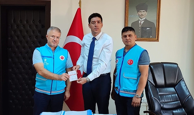 Kaymakam Erdoğan Kurbanını Diyanet'e Bağışladı