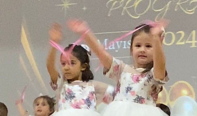 Minikler İlk Mezuniyet Heyecanlarını Yaşadı