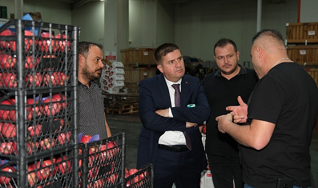 Vali Sarıibrahim'in OSB Ziyaretleri Sürüyor