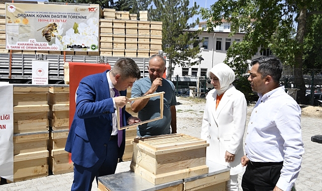 Karaman’da 70 Bin Kovandan 840 Ton Bal Üretimi Gerçekleşti