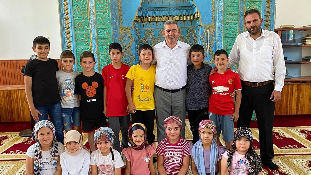 Yeşildaş, Yaz Kur'an Kurslarını Ziyaret Etti