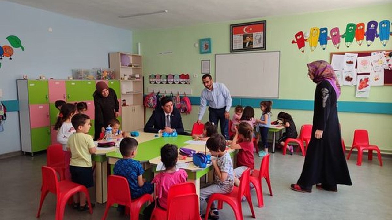 Kaymakam Erdoğan, Kur'an Kurslarını Ziyaret Etti