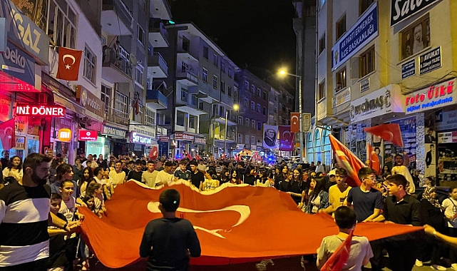 Ermenek'te Zafer Yürüyüşü Yapıldı