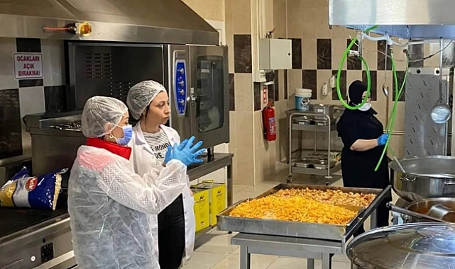 Öğrenci Yurtlarında Yemekhane ve Mutfaklarda Denetim Sürüyor
