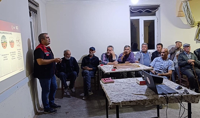 Planlı Üretime Geçiş Akşam Toplantıları Süleymanhacı Köyünde Yapıldı