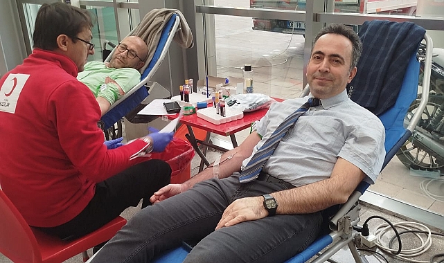 Hastanede Kan Bağışı Kampanyası Düzenlendi