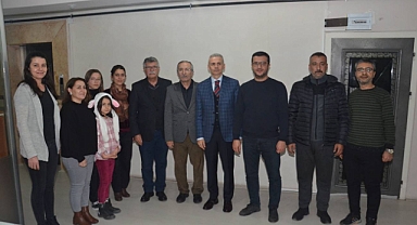 Vali Mehmet Fatih Çiçekli Gazetemizi Ziyaret Etti