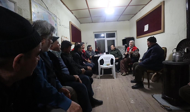 Damlapınar Köyünde Akşam Buluşması Gerçekleştirildi