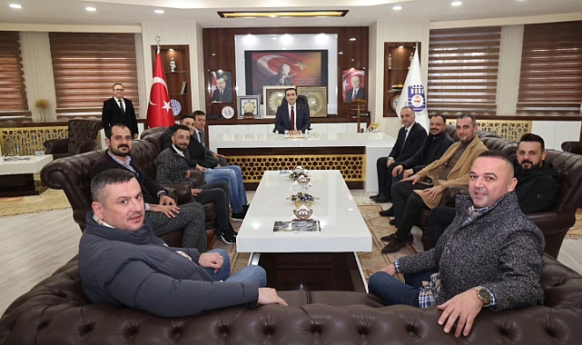 Karaman FK Yönetiminden Başkan Kalaycı'ya Ziyaret