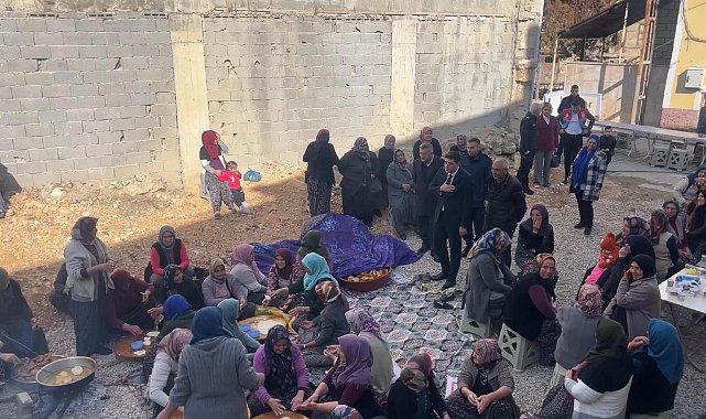 Kaymakam Erdoğan Katranlı Köyünü Ziyaret Etti