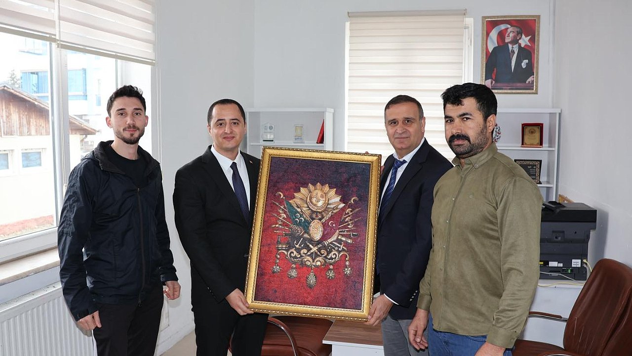 Kaymakam Ünlü'den Kurumlara Veda Ziyareti