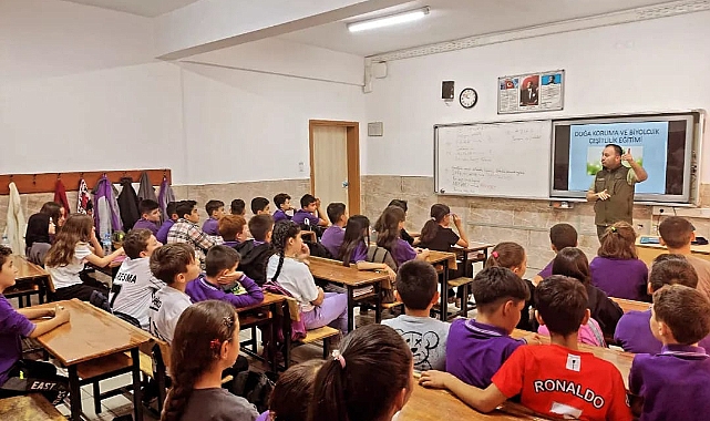 Öğrencilere Biyoçeşitlilik Ve Kaçakçılık Eğitimi Verildi