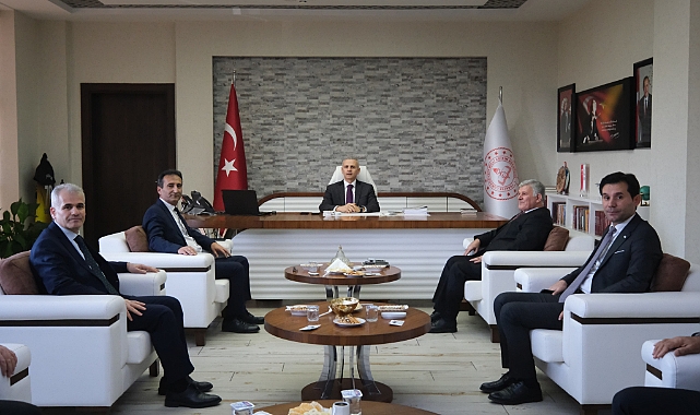 Vali Mehmet Fatih Çiçekli’den İl Millî Eğitim Müdürlüğüne Ziyaret