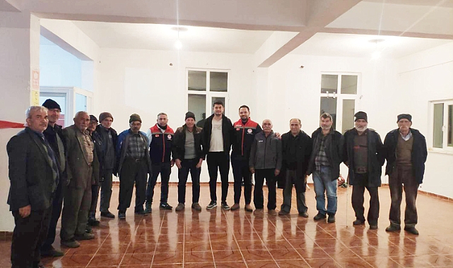 Çamlıca Köyünde Akşam Toplantıları Yapıldı