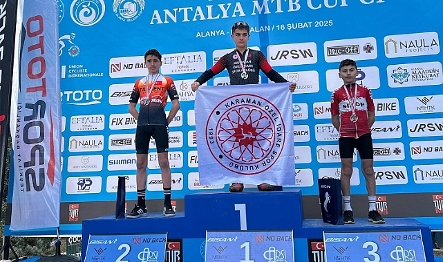 Karaman Bisiklet Takımı, Antalya MTB C1 Yarışlarından Madalyalarla Döndü